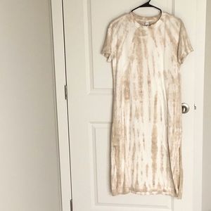 Tie dye house dress